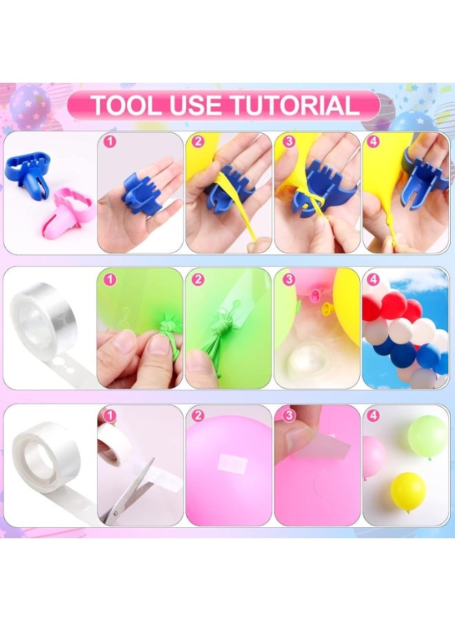 Trendigo Electric Balloon Pump for Party Decoration – Dual Nozzle Portable Balloon Air Inflator with UAE Plug & Balloon Tying Tool, Fast Balloon Blower Machine for Birthday, Wedding & Event Decor, Pink & Blue - Image 3